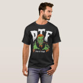 DTF 怖がるもんじゃない Tシャツ (正面フル)