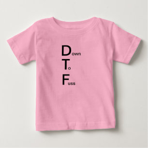DTF (空騒ぎに) ベビーTシャツ