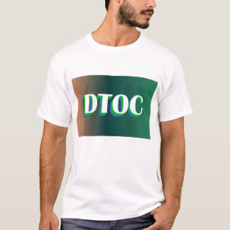 DTOCテクはっきりしたトロゴ – グラデーシモダンョン事業 Tシャツ