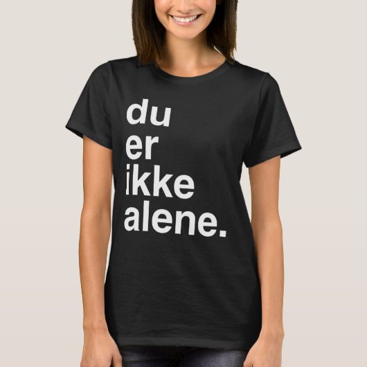 DUのえーikkeのalene Tシャツ (正面)