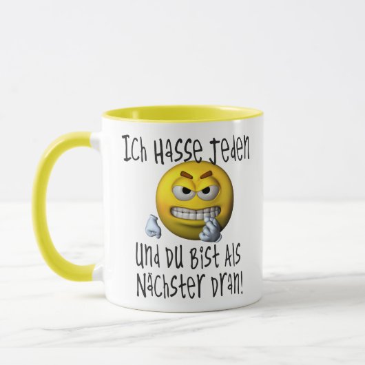 Du bist der Naechste! マグカップ (左)