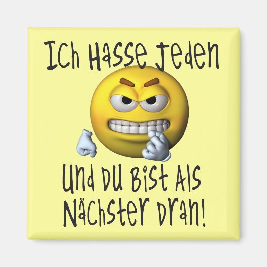 Du bist der Naechste! マグネット (正面)