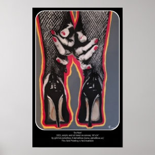 'Du Hast'の絵画がプリントされた ポスター