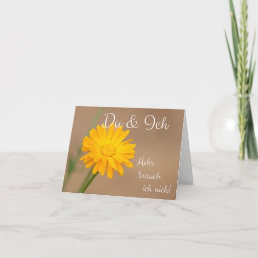 Du & Ich - Mehr brauch ich nich! カード (正面)
