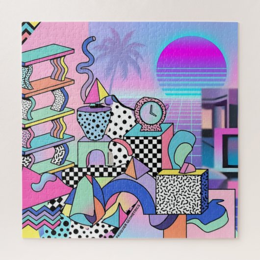 Du Pasquier Geometrics Revisited ジグソーパズル (縦)