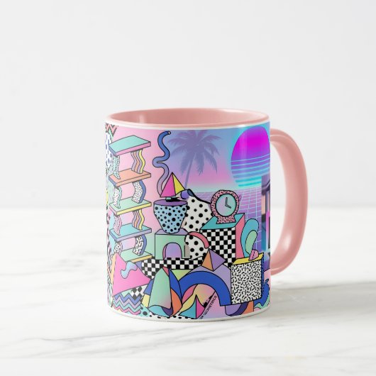 Du Pasquier Geometrics Revisited マグカップ (正面右)