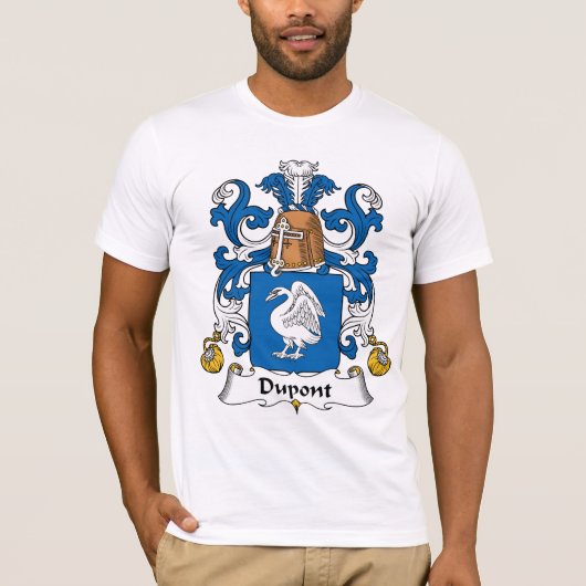 Du Pontの家紋 Tシャツ (正面)