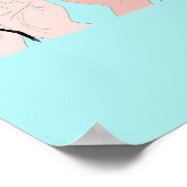 Dua Hands with Tasbih – イスラム祈りの言葉ハンズ ポスター (角)