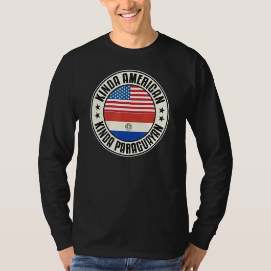 Dual Citizenship American Paraguayan Paraguay Usa Tシャツ (正面)