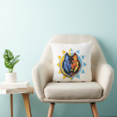 Dual Color Wolf Throw Pillow クッション (椅子)