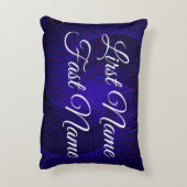 Dual Funnel Geometric Accent Parody Pillow アクセントクッション (裏面(縦))