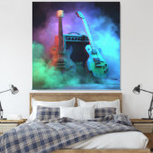 Dual Harmony キャンバスプリント (インサイチュ (寝室))