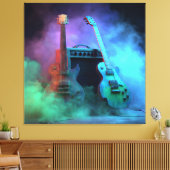 Dual Harmony キャンバスプリント (インサイチュ (リビング))