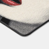 Dual pop art portrait  デスクマット (コーナー)