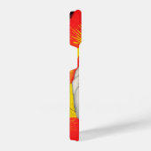 Dual pop art portrait iPhoneケース (右側面)