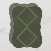 Dual Realm Flat Note Card - Forest Obsidian ノートカード (正面/裏面)