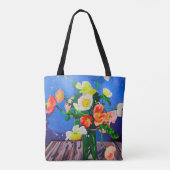 Dual-sided tote Icelandic Poppies トートバッグ (裏面)