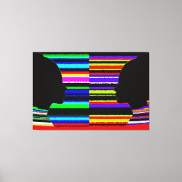 Dual Spectrum Silhouette Canvas キャンバスプリント
