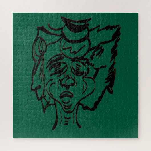 Duality Art Portrait Jigsaw Puzzle ジグソーパズル (縦)