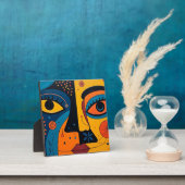 Duality in Bloom: A Symphony of Sight and Symbol フォトプラーク (インサイチュ)