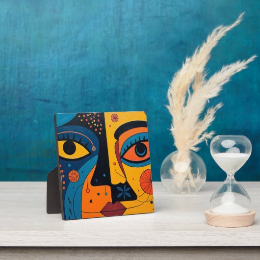 Duality in Bloom: A Symphony of Sight and Symbol フォトプラーク (インサイチュ)