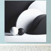 Duality in Silent Motion キャンバスプリント (インサイチュ (ウッドフロア))