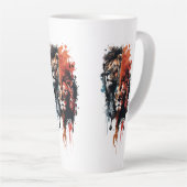 Duality of the King Split Reign Crowned by Contras カフェラテマグ (右アングル)