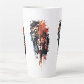 Duality of the King Split Reign Crowned by Contras カフェラテマグ (正面)