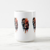 Duality of the King Split Reign Crowned by Contras コーヒーマグカップ (中央)