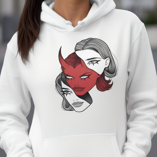 Duality Woman Hoodie パーカ