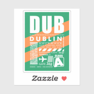 DUBダブリンエアポート シール