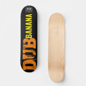 DUB BANANA スケートボード 7¾インチ デッキ (正面)