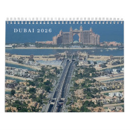 Dubai 2026 calendar カレンダー