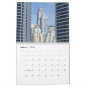Dubai 2026 calendar カレンダー (2月 2026)