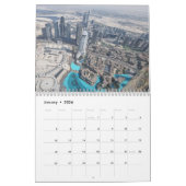 Dubai 2026 calendar カレンダー (1月 2026)