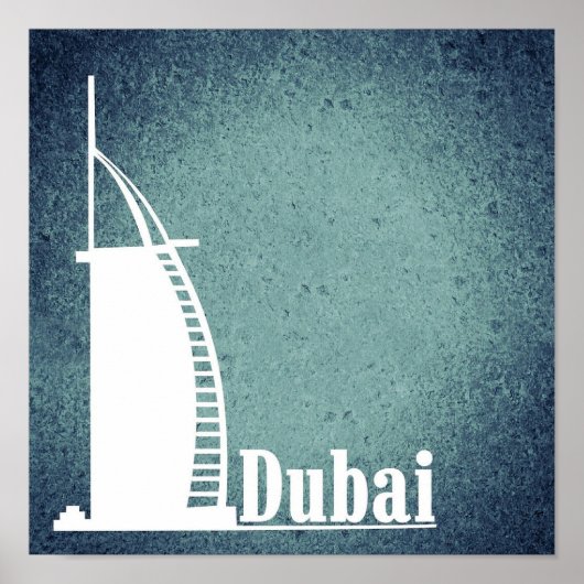 Dubai Burj Al Arab  Building  ポスター (正面)