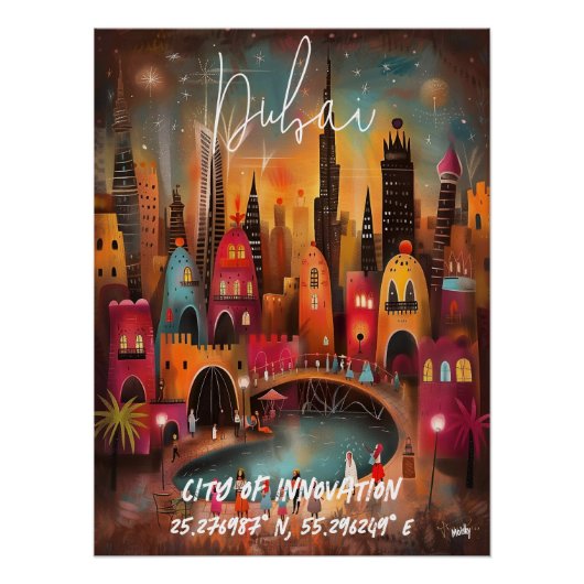 Dubai: Ciudad de Innovación ポスター (正面)