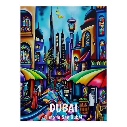 Dubái: Es Hora de Decir Dubái ポスター (正面)