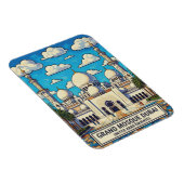 Dubai Grand Mosque UAE Travel マグネット (右側)