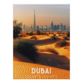 Dubái: Interpretación Fotografía con Coordenadas ポスター (正面)