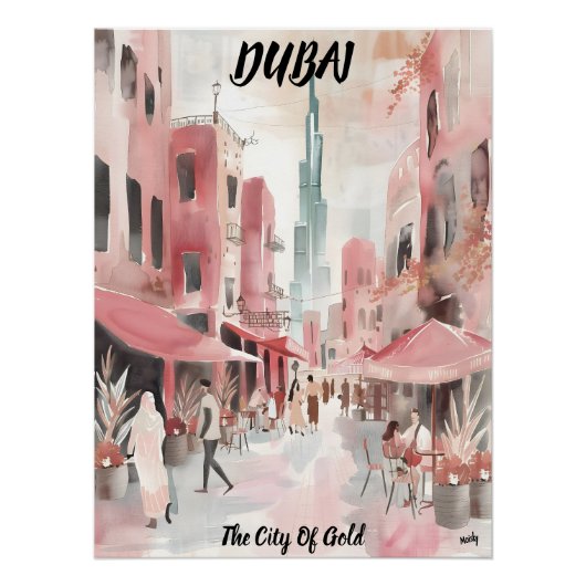 Dubái: La Ciudad de Oro ポスター (正面)