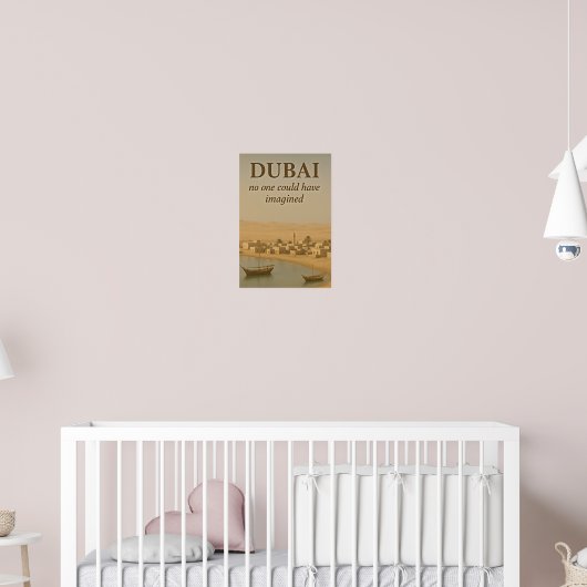 Dubai: Origins Unimaginable ポスター (子ども部屋2)