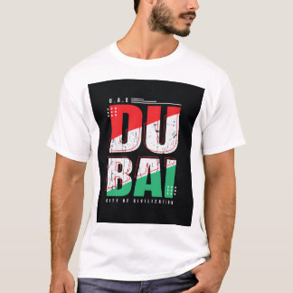 Dubai: Stadt der Zivilisation Design Tシャツ