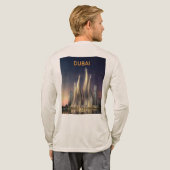 DUBAI TSHIRT BY MOJISOLA ADEOLA GBADAMOSI トライブレンドTシャツ (背面全体)