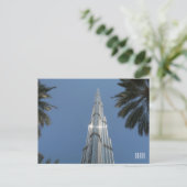 Dubai UAE Burj Khalifa シーズンポストカード (スタンド正面)