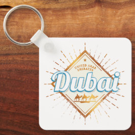 Dubai United Arab Emirates Vintage UAE Souvenir キーホルダー