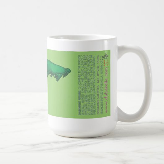 Dubakellaのマグ- 2009年のピノ・グリ コーヒーマグカップ (右)