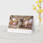 Dubbele wenskaart カード (黄色い花)