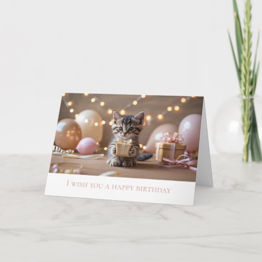 Dubbele wenskaart カード (正面)