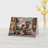 Dubbele wenskaart Valentijn カード (黄色い花)